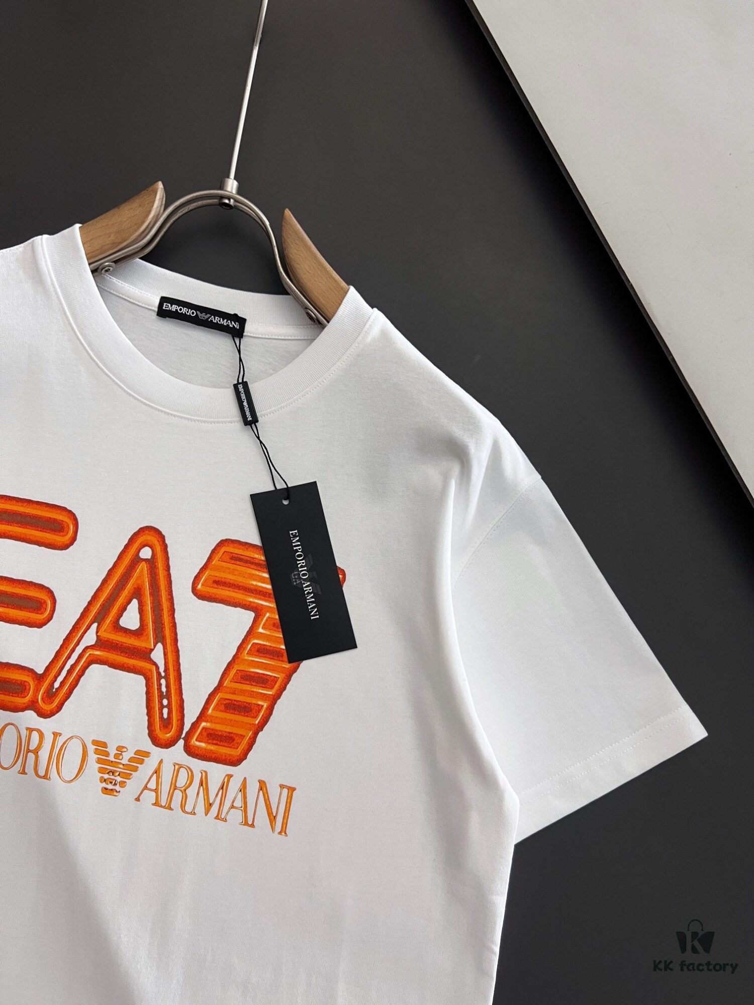 ARMANI 2025 Latest Print Short-Sleeve T-Shirt, High-Quality Cabinet Original Order, Top-Tier Craftsmanship with Imported Fabric