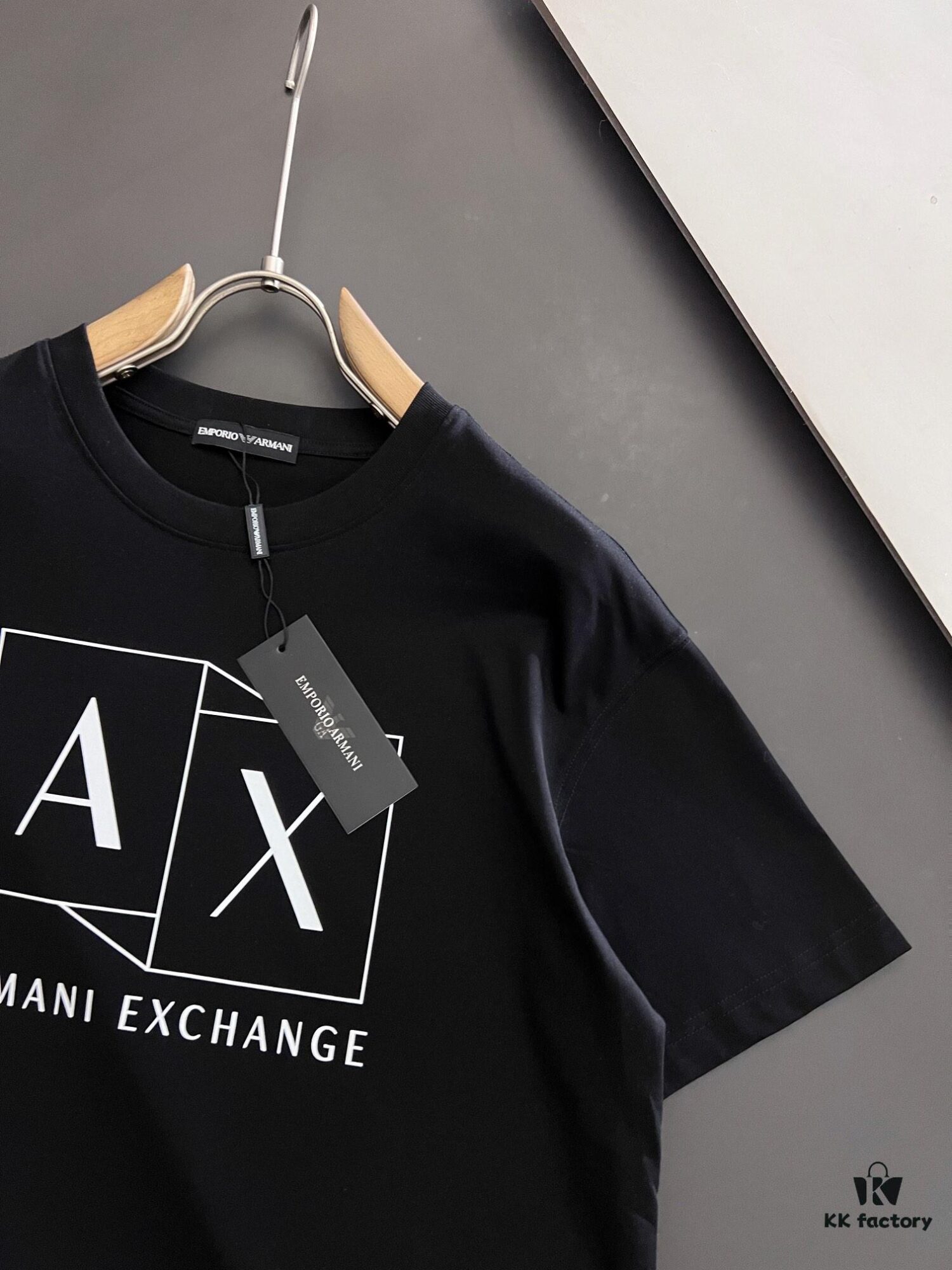 ARMANI 2025 Latest Print Short Sleeve T-Shirt, High-Quality Cabinet Original Order, Top-Tier Craftsmanship with Imported Fabric