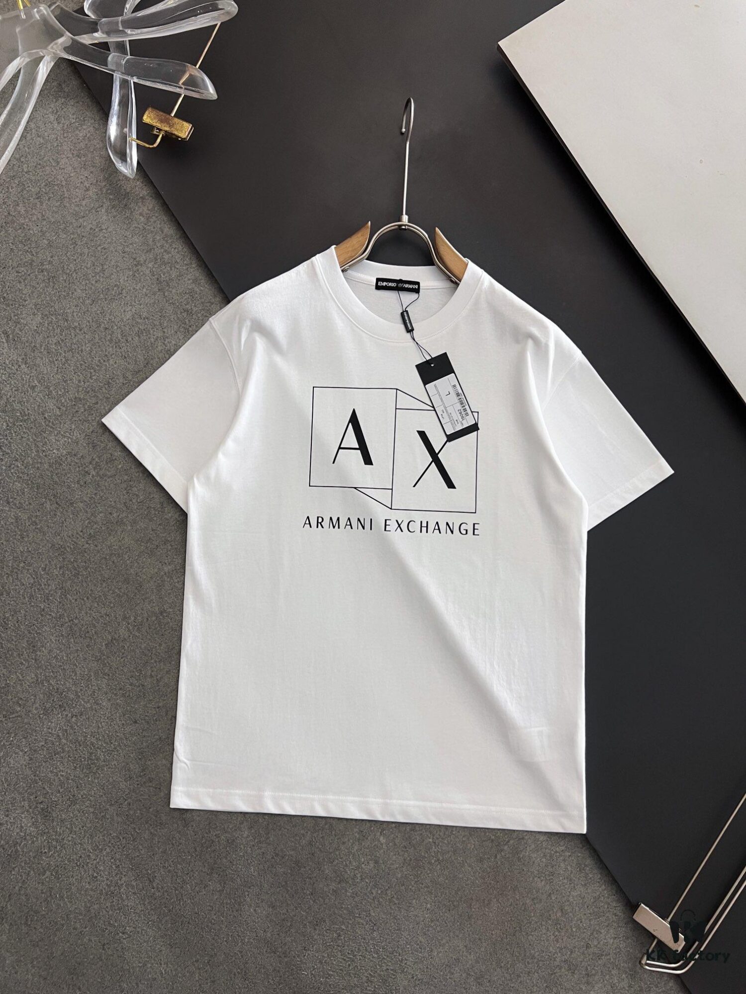 ARMANI 2025 Latest Print Short Sleeve T-Shirt, High-Quality Cabinet Original Order, Top-Tier Craftsmanship with Imported Fabric