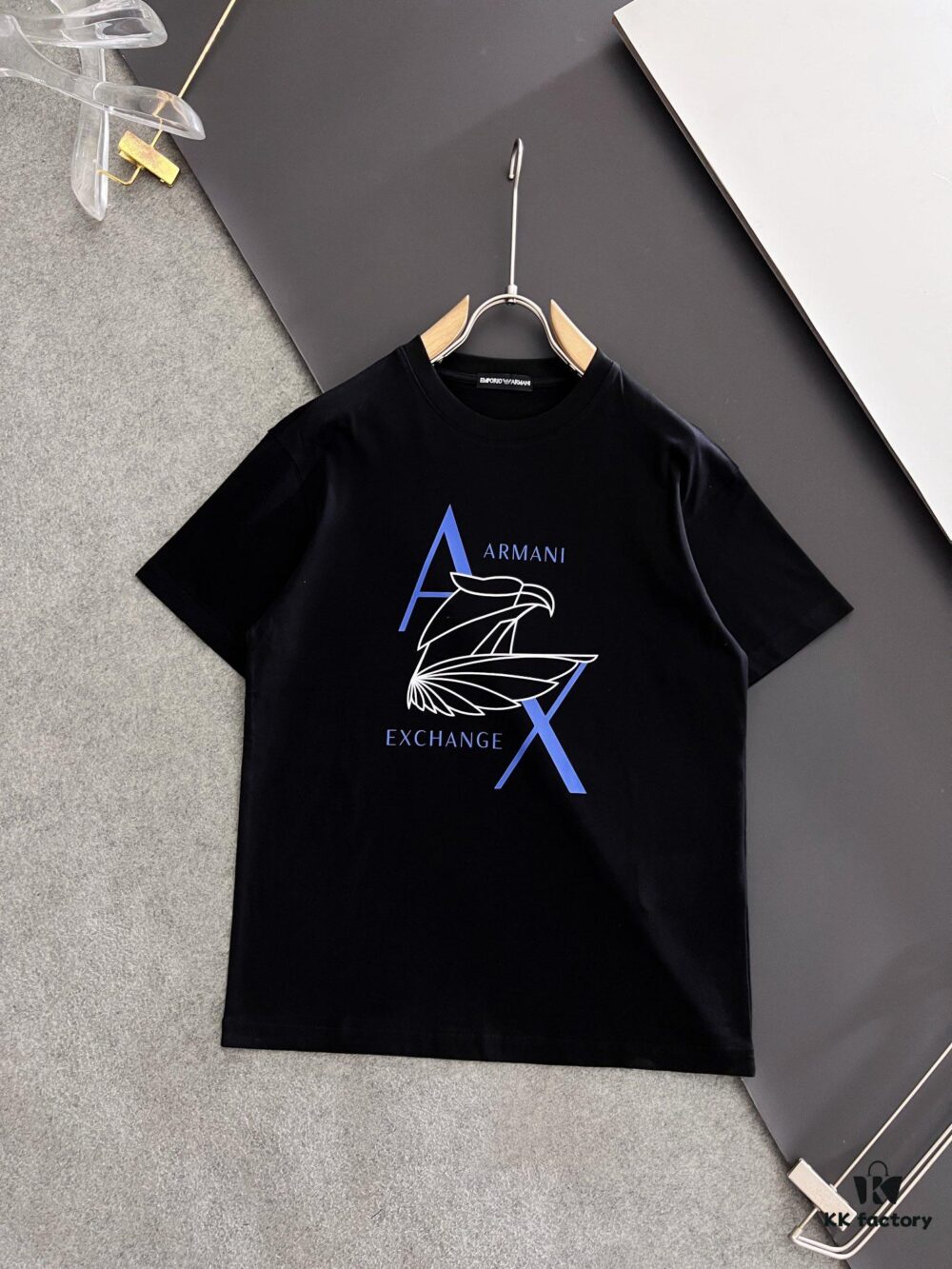 ARMANI 2025 Latest Print Short Sleeve T-Shirt, High-Quality Cabinet Original Order, Top-Tier Craftsmanship with Imported Fabric