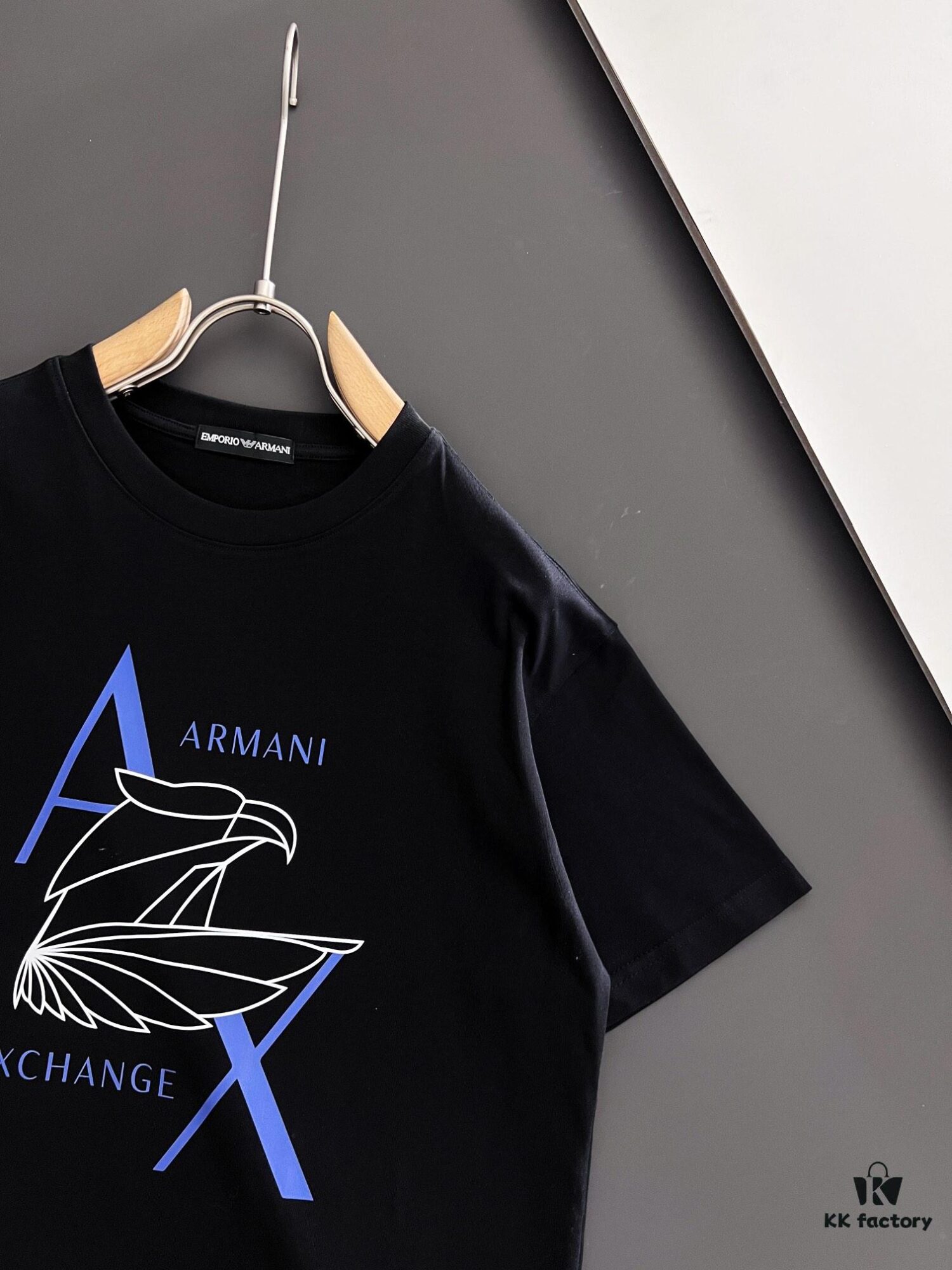 ARMANI 2025 Latest Print Short Sleeve T-Shirt, High-Quality Cabinet Original Order, Top-Tier Craftsmanship with Imported Fabric