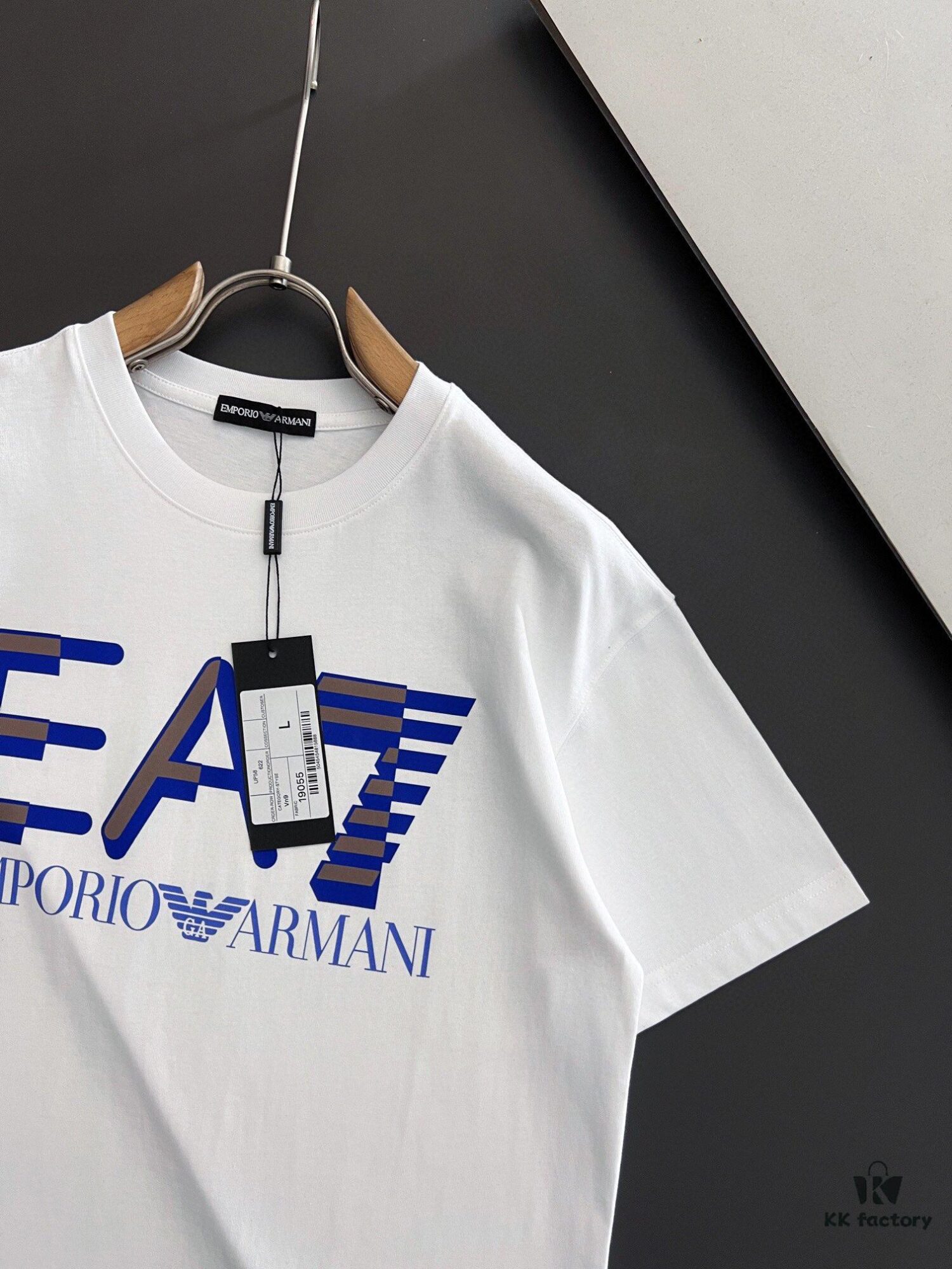 ARMANI 2025 Latest Print Short Sleeve T-Shirt, High-Quality Cabinet Original Order, Top-Grade Craftsmanship with Imported Fabric