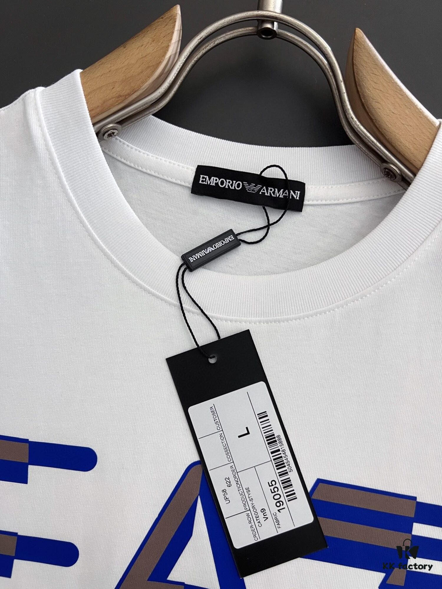 ARMANI 2025 Latest Print Short Sleeve T-Shirt, High-Quality Cabinet Original Order, Top-Grade Craftsmanship with Imported Fabric