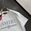 AMIRI Armani 25SS Summer New Round Neck Short Sleeve T-Shirt! 270g Heavyweight Premium Cotton Fabric with Perfect Texture and Hand Feel! Slim Tailored Design, Clean and Sharp! Exquisite Stitching and Craftsmanship! Excellent Silhouette! Highly Breathable! Stylish and Versatile for All Ages! A Must-Have Wardrobe Essential for Men.