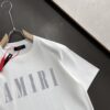 AMIRI Armani 25SS Summer New Round Neck Short Sleeve T-Shirt! 270g Heavyweight Premium Cotton Fabric with Perfect Texture and Feel! Slim Tailored Design, Clean and Sharp! Exquisitely Stitched with Excellent Fit and Superior Breathability! Stylish and Versatile for All Ages – an Essential Wardrobe Staple for Men.