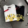 AMIRI Armani 25SS Summer New Round Neck Short Sleeve T-Shirt