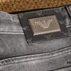 Armani Rhinestone-Embellished Jeans with Premium Craftsmanship