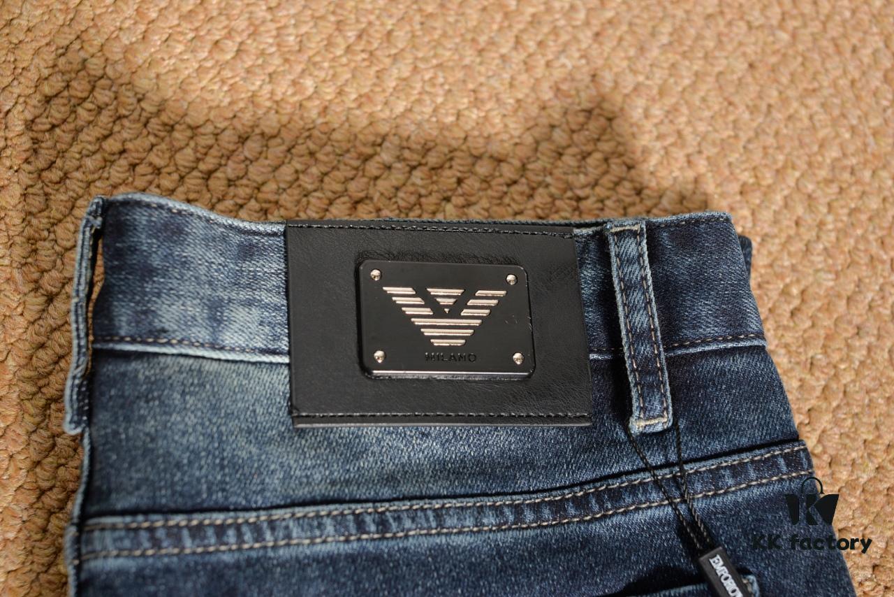 2024 Popular Hit Armani Counter New Arrival Ultra-Soft Denim Jeans