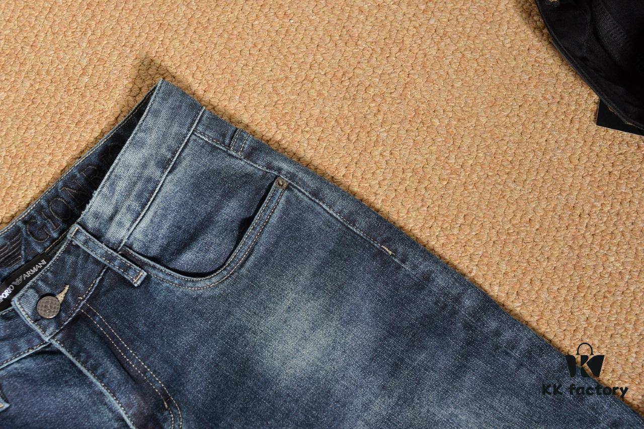 2024 Popular Hit Armani Counter New Arrival Ultra-Soft Denim Jeans