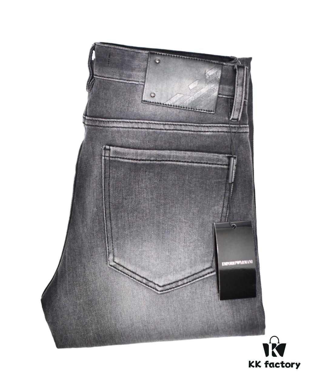 Armani Rhinestone Embellished Jeans