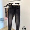 Armani, 2024 New Arrival, Same as Counter, Original Order High-Quality Washed Casual Jeans, Imported Premium Stretch Denim Fabric, Comfortable and Elastic, Authentic Hardware Logo Trims, Excellent Fit and Extremely High End, Counter Quality, Stylish and Well-Structured When Worn
