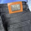 Armani New Arrival 2024 Luxury Casual Business Denim Jeans Solid Color Slim Fit Jeans