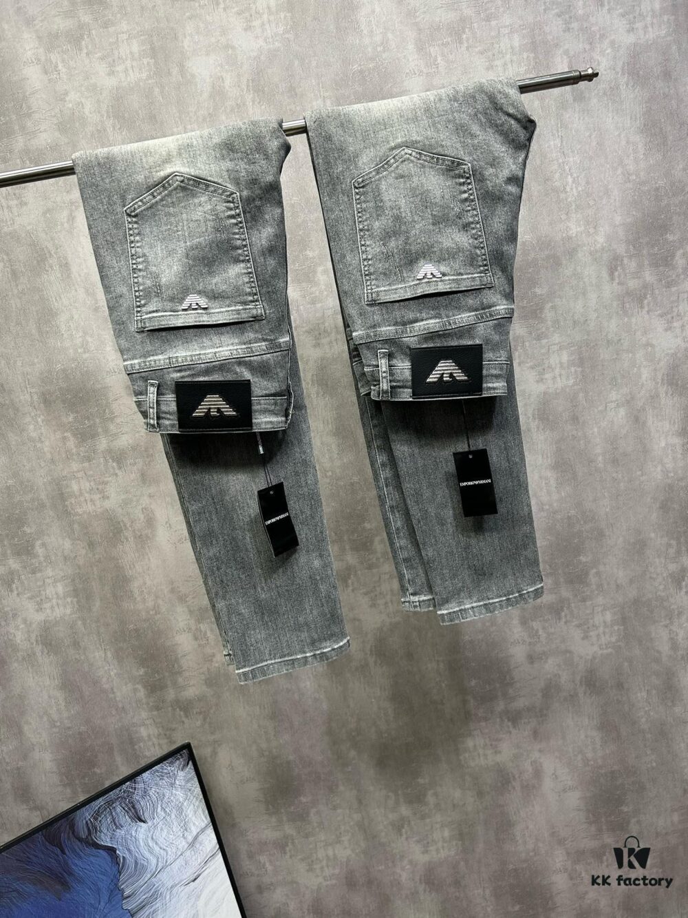 New Classic Versatile Amani Armani Denim Jeans