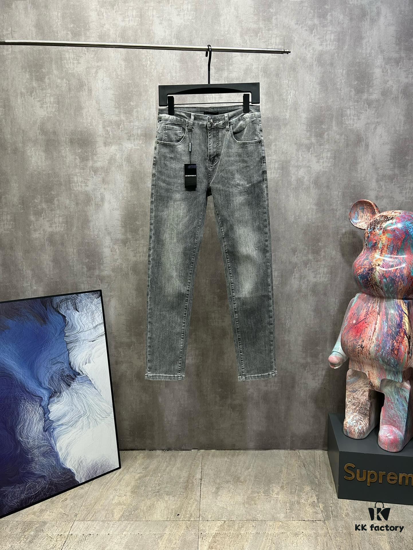 New Classic Versatile Amani Armani Denim Jeans