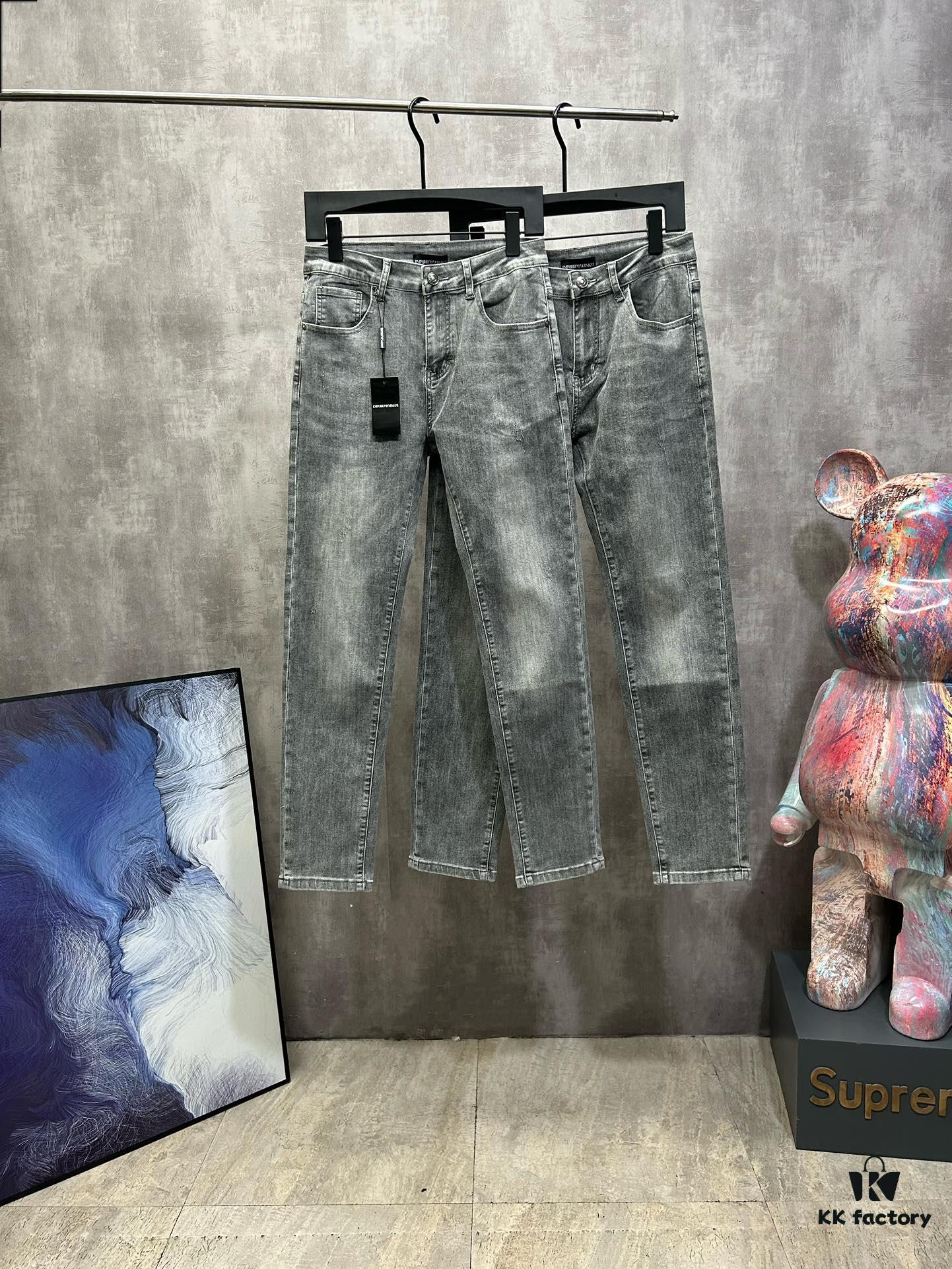 New Classic Versatile Amani Armani Denim Jeans