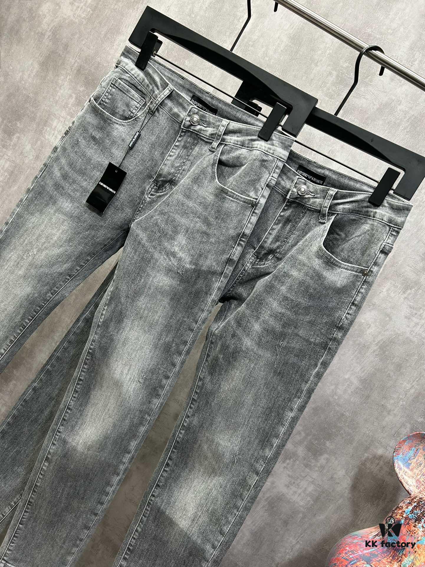New Classic Versatile Amani Armani Denim Jeans