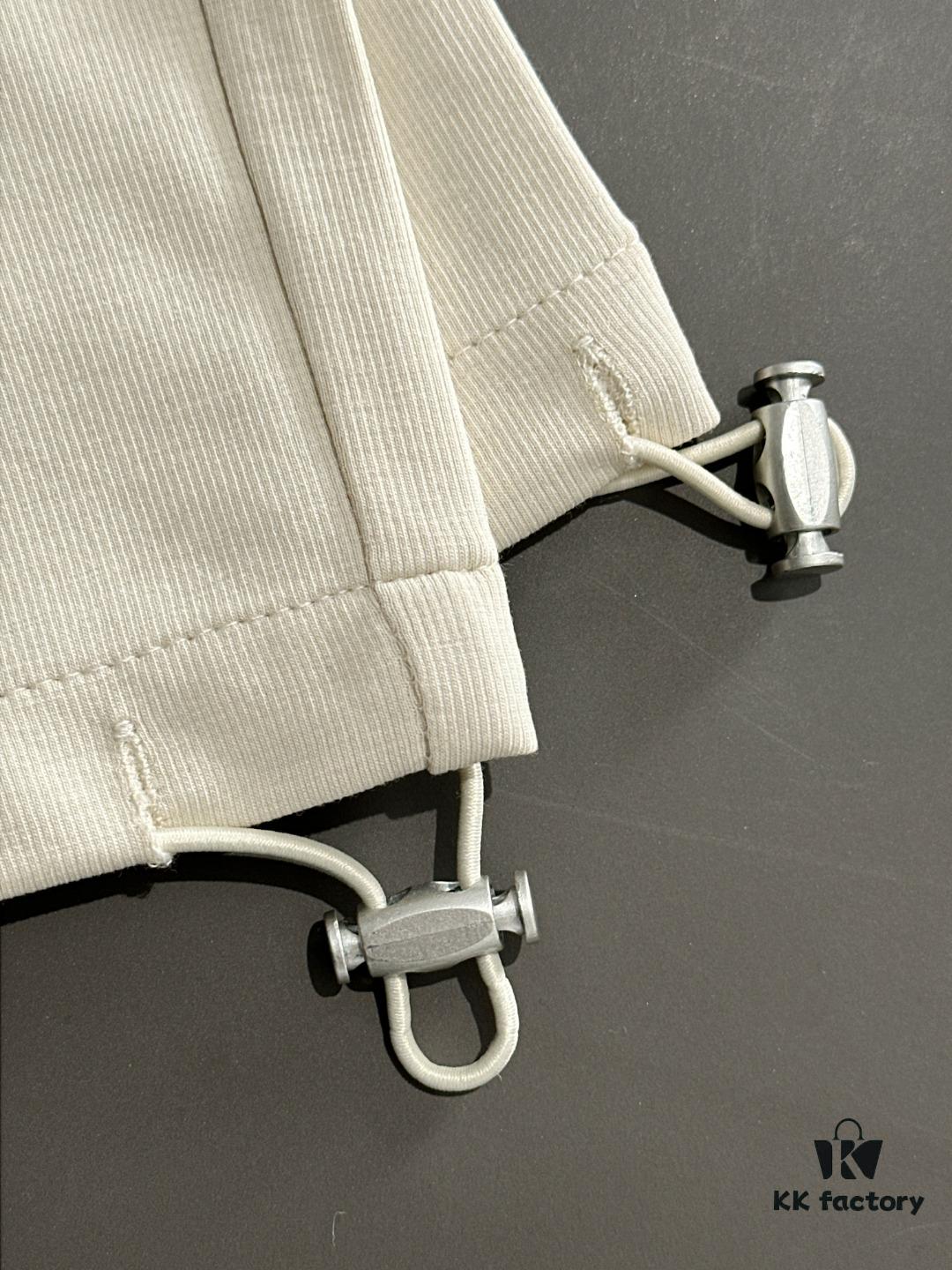 Armani 2025 Spring/Summer New Elastic Waist Casual Pants, Lightweight Custom Counter Fabric, Breathable and Comfortable, Exquisite Details, Brand Design Concept, High Quality, Soft and Smooth Touch, Leisure Cut with Excellent Fit