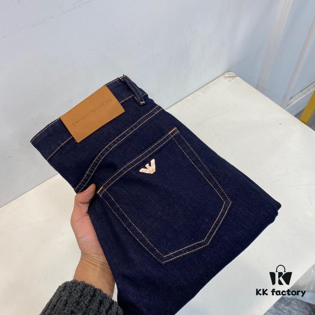 2025 Spring and Summer European Boutique New Arrival, Super A-Grade Import-Level Overseas Trading Company Order Source, Top-Tier Original High-End Men's Custom Fashion Slim Straight Denim Jeans 528～36