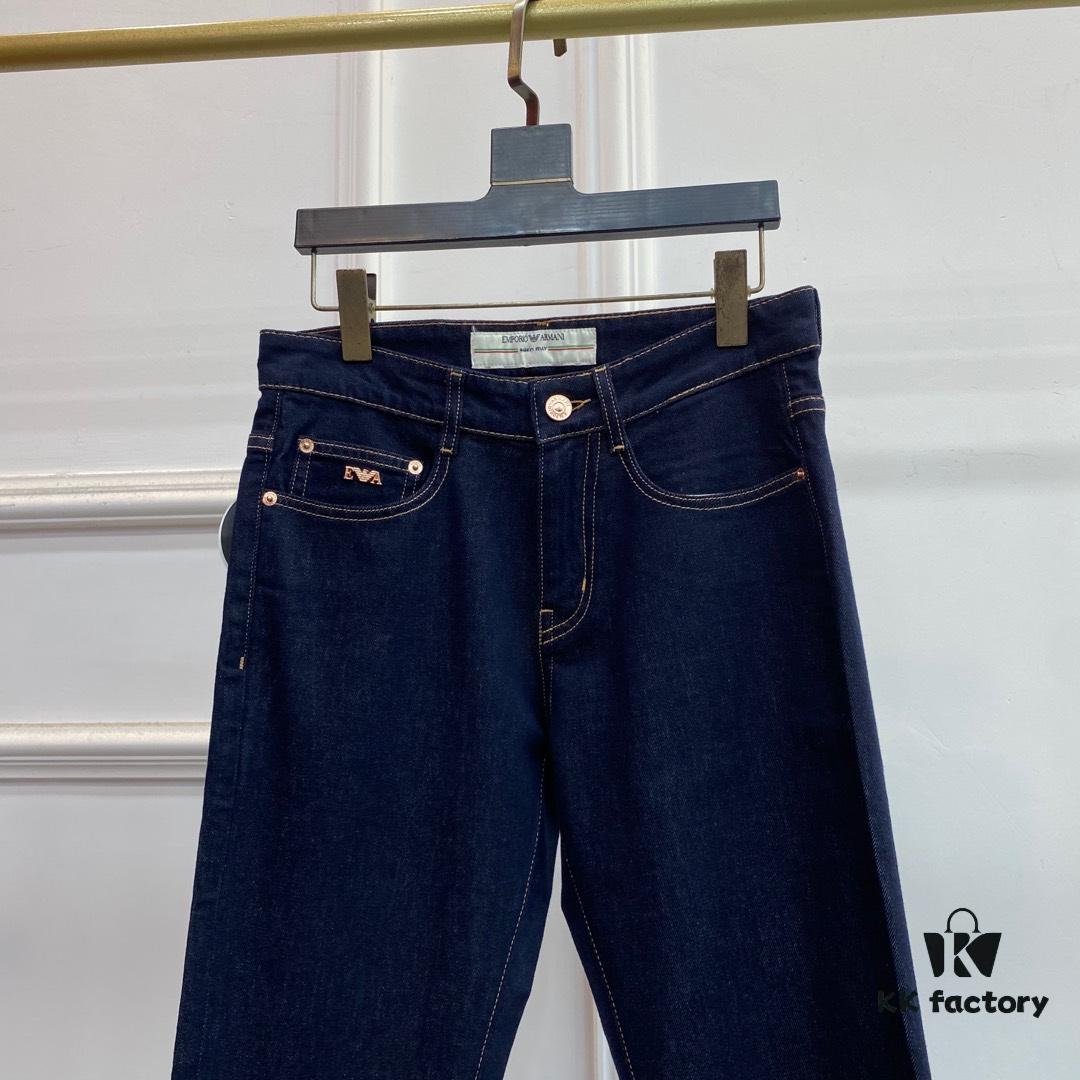 2025 Spring and Summer European Boutique New Arrival, Super A-Grade Import-Level Overseas Trading Company Order Source, Top-Tier Original High-End Men's Custom Fashion Slim Straight Denim Jeans 528～36