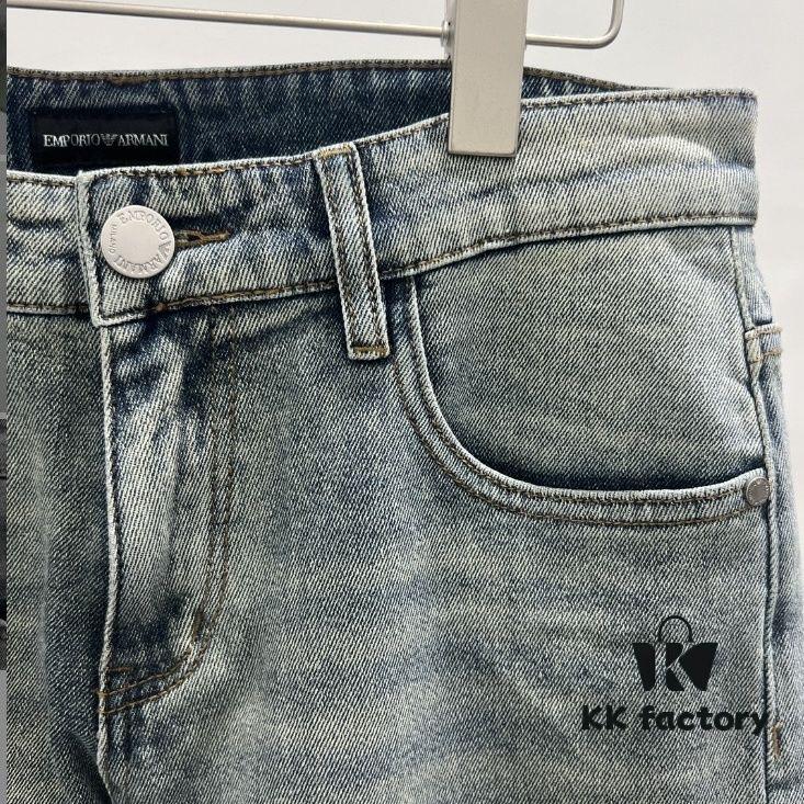 2025 Spring Summer European Boutique New Arrival, Super A-Grade Import Level Overseas Trade Company Order Source, Top Original High-End Men's Custom Fashion Slim Straight Leg Jeans