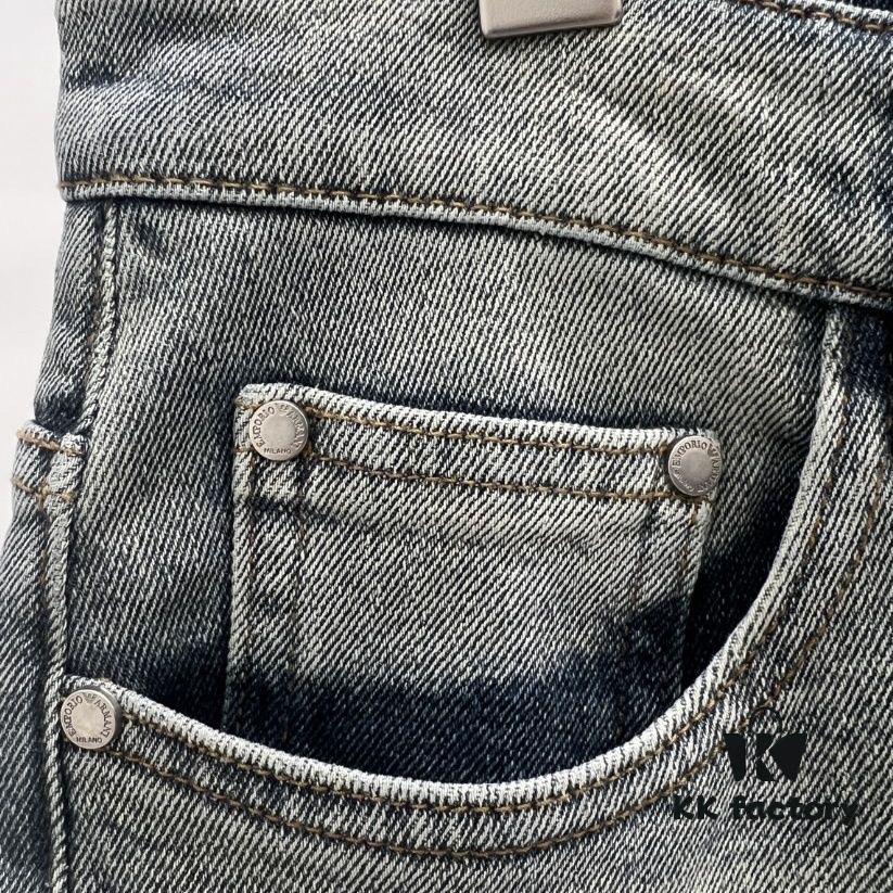 2025 Spring Summer European Boutique New Arrival, Super A-Grade Import Level Overseas Trade Company Order Source, Top Original High-End Men's Custom Fashion Slim Straight Leg Jeans