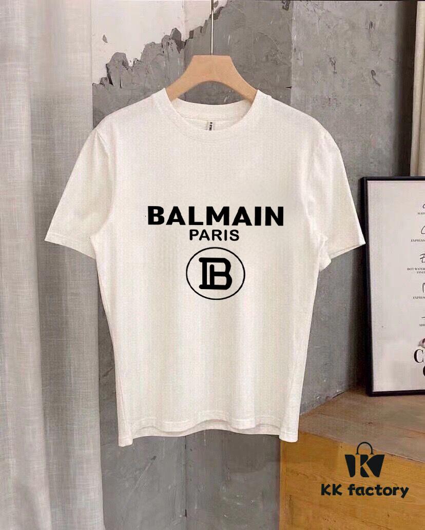 BALMAIN Summer Men's High-Quality Double-Mercerized Suit, Imported Premium Fabric, Fashion Trend Style