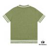 Balmain BALMAIN 2024 New Arrival Polo Short-Sleeve Sweater with Embroidered Logo on Chest Pocket