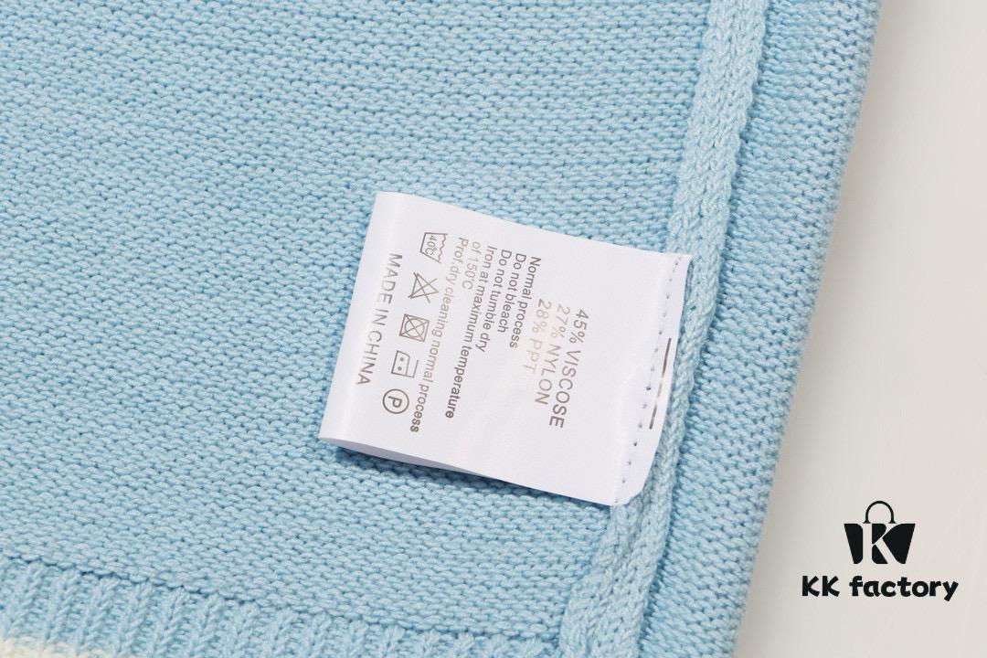 Balmain BALMAIN 2024 New Arrival Polo Short-Sleeve Sweater with Embroidered Logo on Chest Pocket