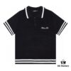 Balmain BALMAIN 2024 New Arrival POLO Short-Sleeve Sweater with Embroidered Logo on Chest Pocket