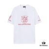Balenciaga Paris x Manchester United 25SS Spring Collection Premium Embroidered Logo Heavyweight Short Sleeve T-Shirt
