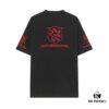 Balenciaga Paris x Manchester United 25SS Spring Collection Premium Embroidered Logo Heavyweight Short Sleeve T-Shirt