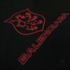 Balenciaga Paris x Manchester United 25SS Spring Collection Premium Embroidered Logo Heavyweight Short Sleeve T-Shirt
