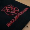 Balenciaga ➡️ Paris Fashion x Manchester United 25SS Spring Collection Premium Embroidered Logo Short Sleeve Round Neck T-Shirt Unisex