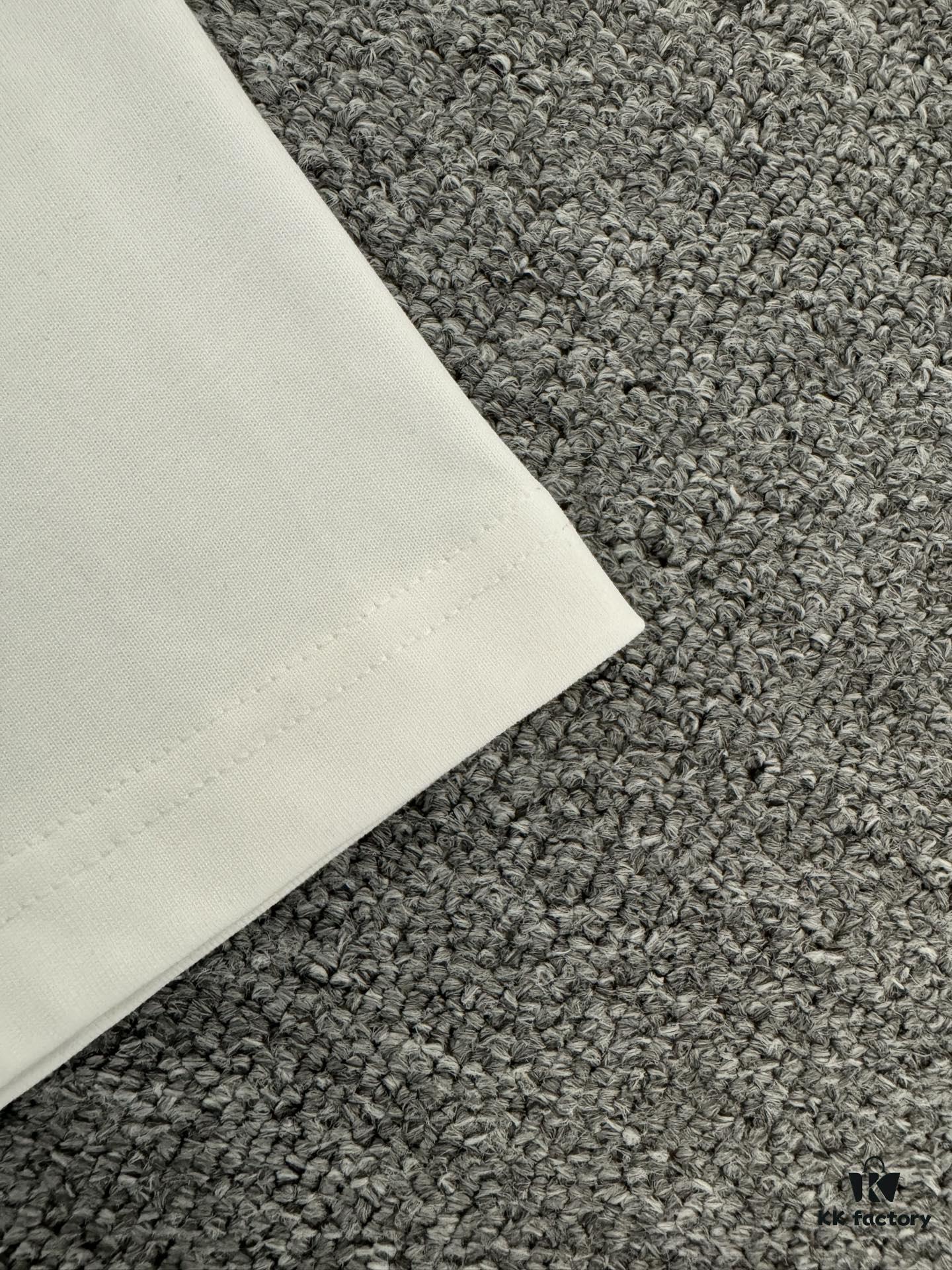 Balmain* 320g Heavyweight Cotton T-Shirt, Thick and Breathable Loose-Fit Short-Sleeve Crew Neck Tee, Fashionable Spring and Summer New Arrival with Printed Logo Design