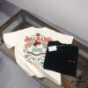 BALMAIN 2025SS Collection Counter-Match Round Neck Short-Sleeve T-Shirt – Front and Back Custom Logo Craftsmanship, Exclusive Fabric Supply, Thick Board 3D Structure