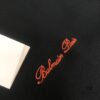BALMAIN 2025SS Collection Counter-Match Round Neck Short-Sleeve T-Shirt – Front and Back Custom Logo Craftsmanship, Exclusive Fabric Supply, Thick Board 3D Structure
