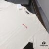 BALMAIN 2025 SS Collection Round Neck Short Sleeve T-Shirt – Same Design as Official Counter, Front and Back Custom Logo, Exclusive Fabric, Thick Board 3D Construction