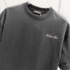 BALMAIN 260g Crew Neck Short Sleeve T-Shirt with Embroidered Brand Logo