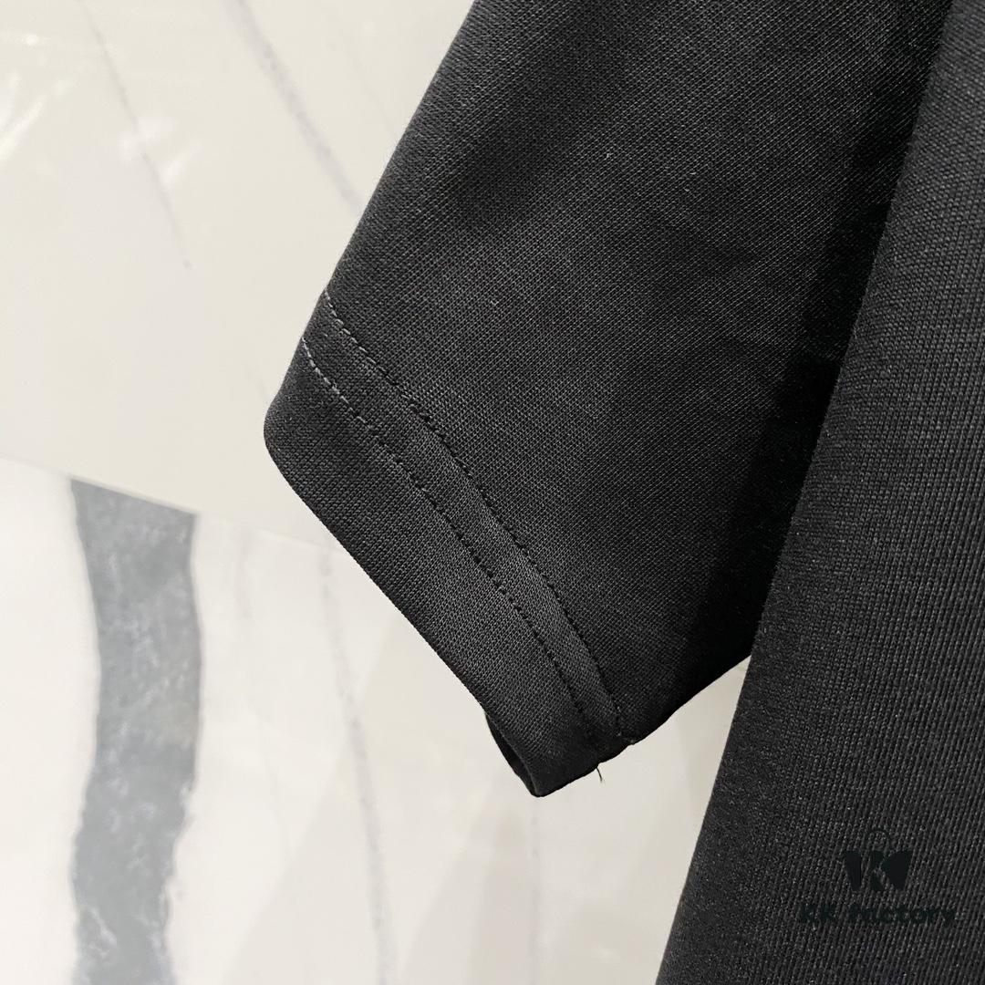 BALMAIN Crew Neck Short Sleeve T-Shirt 260g