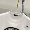 BALMAIN 260g Crew Neck Short Sleeve T-Shirt with Angel Shield and Letter Logo Print