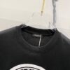 BALMAIN 260g Crew Neck Short Sleeve T-Shirt with Angel Shield and Letter Logo Print