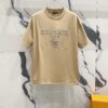 BALMAIN 260g Crew Neck Short Sleeve T-Shirt with Reflective 3M Logo