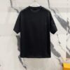 BALMAIN 260g Crew Neck Short Sleeve T-Shirt with Reflective 3M Logo