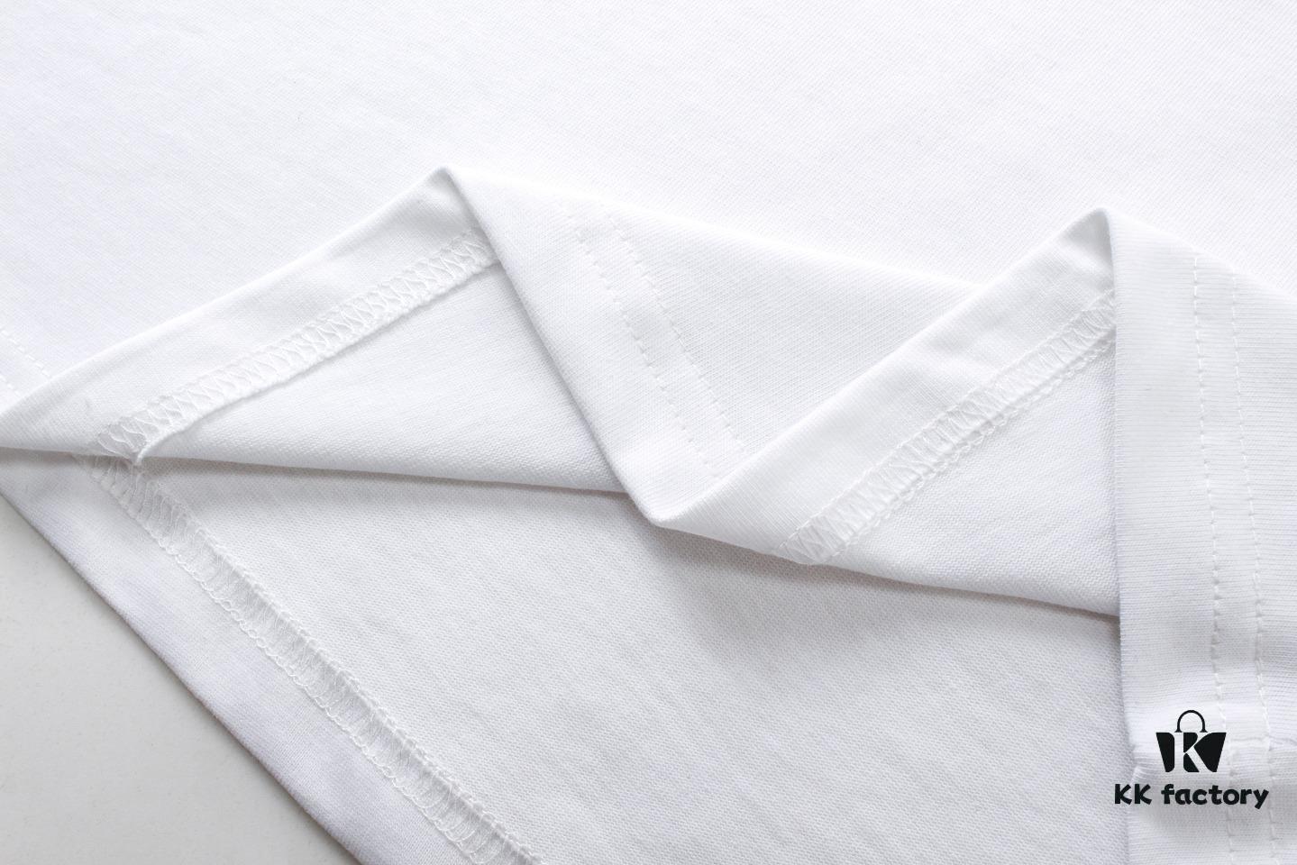 BALMAN Balmain Round Neck Short Sleeve T-Shirt with Minimalist 3D Letter Print Logo, Premium Upgrade