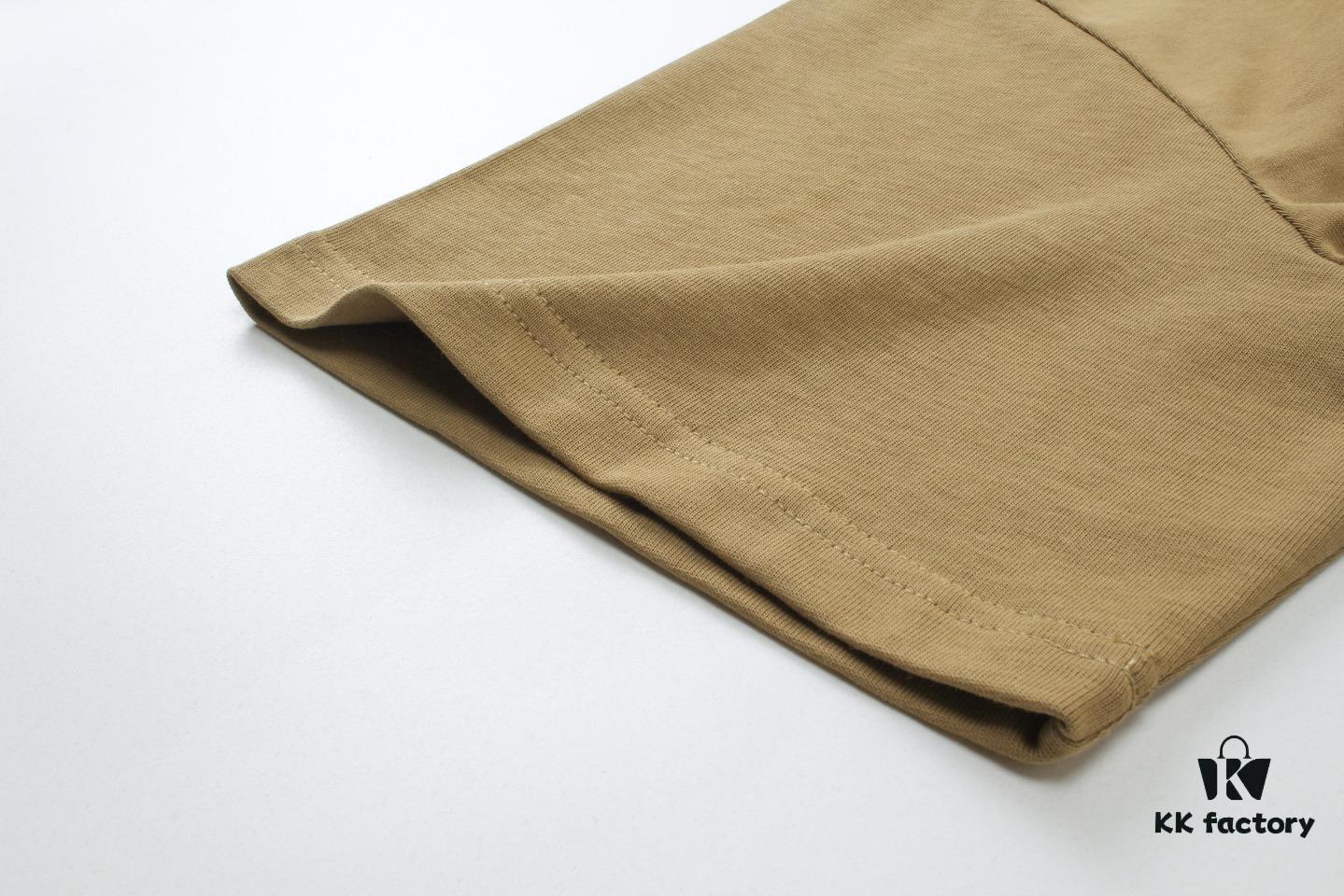 BALMAN Round Neck Short Sleeve T-Shirt with Minimalist 3D Letter Print Logo