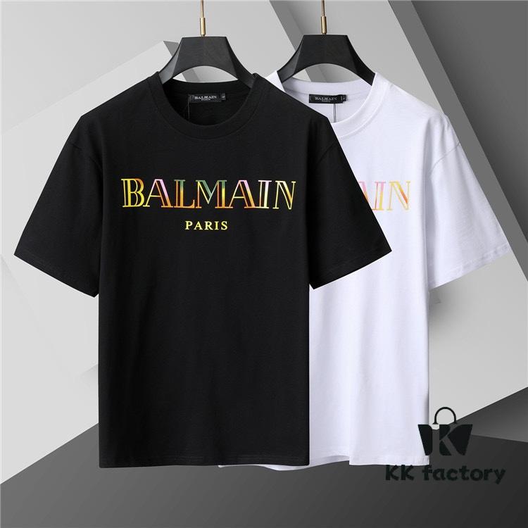 2025 Spring and Summer New Arrival T-Shirt, Men's Crew Neck Classic Logo T-Shirt Made from Imported Custom Fabric, Premium Quality Exuding Luxury