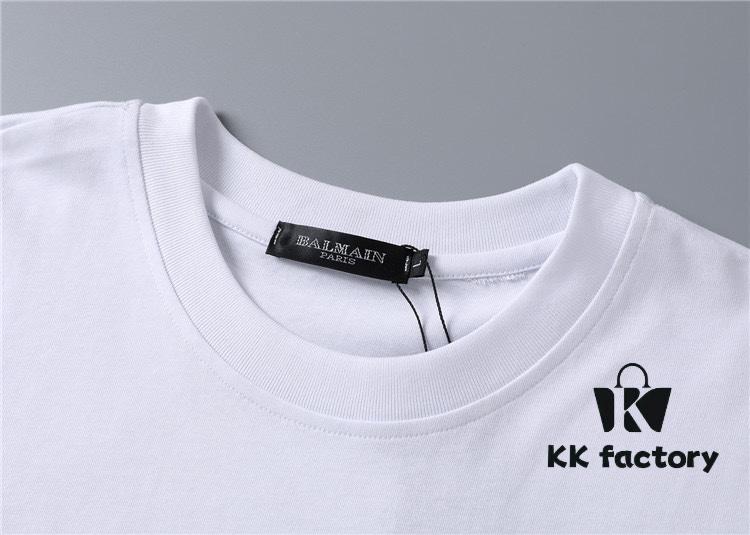 2025 Spring and Summer New Arrival T-Shirt, Men's Crew Neck Classic Logo T-Shirt Made from Imported Custom Fabric, High-End Quality Exuding Luxury