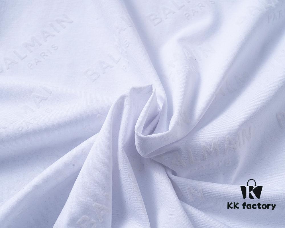 2025 New Arrival T-Shirt, All-Over Flocked Print, Exquisite Craftsmanship, Official Website Synchronized, Classic Fashionable and Versatile