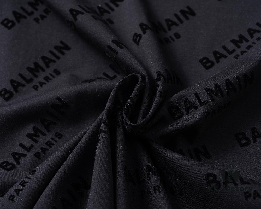 2025 New Arrival T-Shirt with All-Over Flocking Print, Exquisite Craftsmanship, Synchronized with Official Website, Classic and Stylish for Versatile Pairing