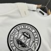 Balmain* Heavyweight 320g Cotton T-Shirt with Logo Print, Breathable Loose-Fit Short-Sleeve Crew Neck Tee